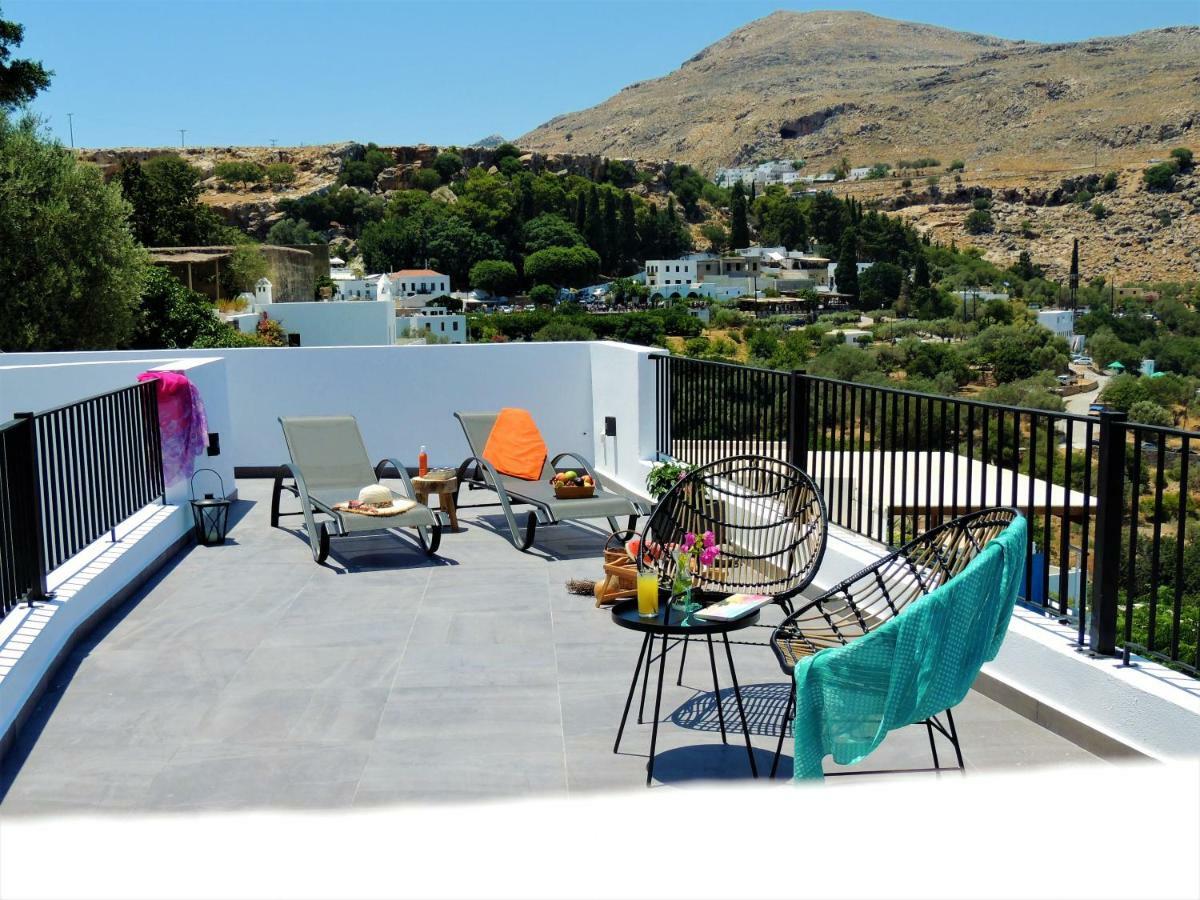 Lindos Aktaia Villa Exterior photo