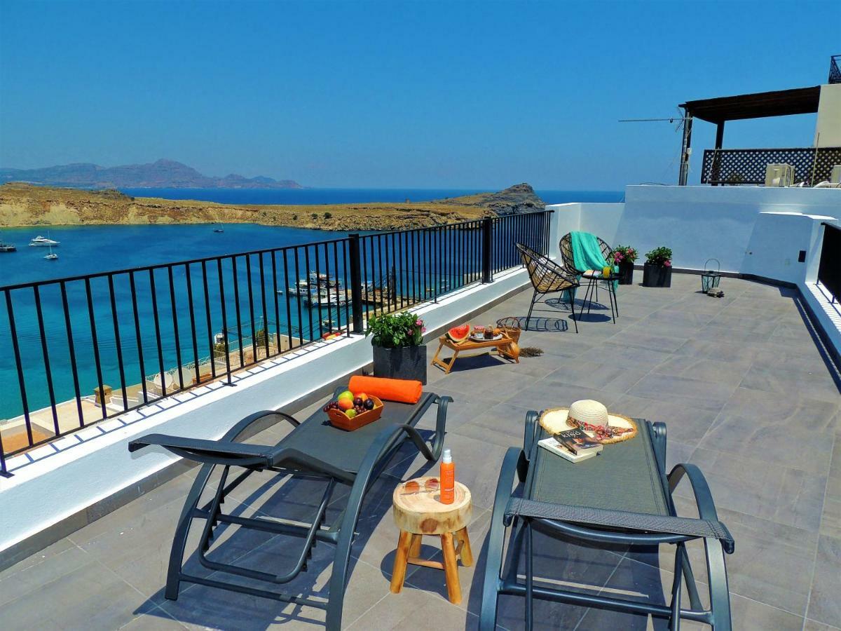 Lindos Aktaia Villa Exterior photo